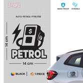 Zaqiz Petrol Only Label Sticker – Compact and Bold Appearance
